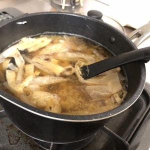大根と舞茸のお味噌汁